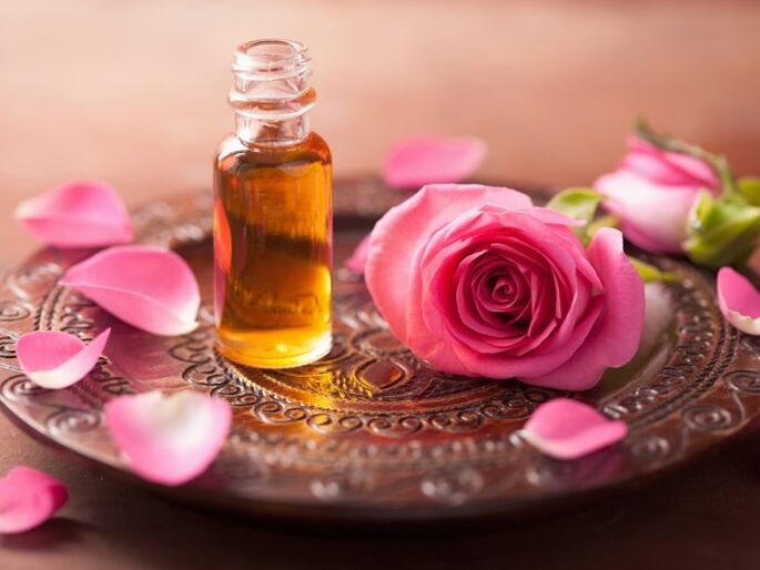 Rose oil can be especially helpful for skin cell renewal. 